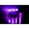 thumbnail image 2 of 6) Rockville RockPAR TRI LED RGB Compact Par Can DJ DMX Wash Lights+Remote White, 2 of 13
