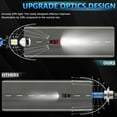 thumbnail image 3 of H4 LED Headlight Bulbs, 20000LM 60W Super Bright LED Headlights Conversion Kit 6000K White Light, 3 of 8