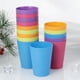 thumbnail image 2 of EeaseMX 15 vasos de plástico de colores, reutilizables, para bebidas caseras, vajilla y artículos para fiestas, de 101 a 200 ml (colores surtidos)., 2 of 8