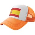 thumbnail image 1 of Flag of Spain Mesh Back Trucker Cap Baseball Cap, 1 of 8