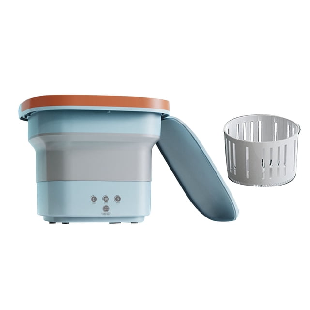 Lavadora Plegable Con 3 Engranajes De Distribución, Gran Capacidad De 4,5 L, Lavado Limpio Para Viajes CN 100-240V