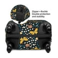 thumbnail image 4 of Haiem Flowers Butterfly Luggage Cover Printed Suitcase Covers for Luggage Elastic Washable Suitcase Protector Fits 18-32 Inch Luggage-Large, 4 of 9