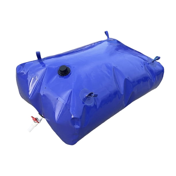 Contenedor flexible plegable multiusos de gran capacidad para almacenamiento de agua. 330 litros