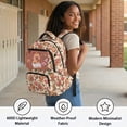 thumbnail image 2 of Jeiento Cute Capybara 17 Inch School Backpack for Girls Breathable School Bag with Padded Tablet Sleeve & Multiple Pockets for Grades 3-6 Ages 9-12, 2 of 7