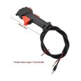 thumbnail image 4 of 26mm Lawn Mower Handle 2pcs Black Lawn Mower Throttle Control Handle, 4 of 5