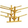 thumbnail image 1 of 4-place Log Kayak Rack Natural, 1 of 4