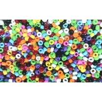 JOLLY STORE Crafts Multi Colors 6.5x4mm Mini Pony Beads, 1,000pc