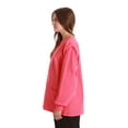 thumbnail image 2 of Just Love Women's Solid Scrub Jacket - Comfortable and Professional Uniform Coat (Coral, Large), 2 of 3