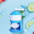 thumbnail image 4 of Trituradora De Hielo Con Manivela Trituradora De Hielo Máquina De Afeitar Para Hacer Bebidas, Para Conos De Nieve Gruesos, Afeitados O Finos Rápidos O Mini Máquina De Hielo Portátil Triturad, 4 of 5