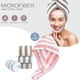 thumbnail image 5 of Toalla para el cabello, turbante absorbente para cabello mojado, toalla para secar el cabello suave y liviana, paquete de 3, 5 of 5