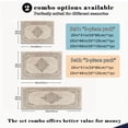thumbnail image 3 of Floor Rugs Sets 3 Piece with Runner, Farmhouse Kitchen Rugs and Mats Non Skid Washable Runner Rug for Kitchen Sink Laundry, 3 of 12