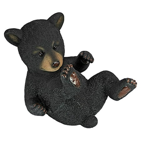 Roly-Poly Bear Cub Statue: Rolling Bear