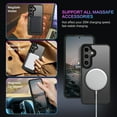 thumbnail image 2 of [PST] Samsung Galaxy A16 Case, Matte Rubber Hybrid Back Cover with Magnetic MagSafe Compatible, 2 of 5