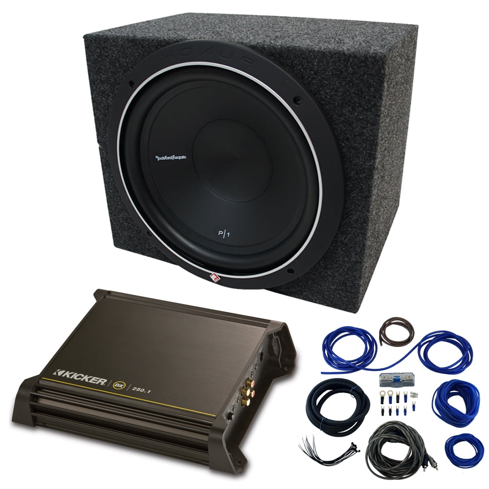rockford fosgate sub amp combo
