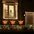thumbnail image 4 of AUTUMN Set of 5 Solar Christmas for Outdoor Christmas Decorations, 8 Modes Christmas Pathway LED Lights, Waterproof Christmas Pathway Lights for Patio Garden Lawn Holiday Decor, 4 of 8