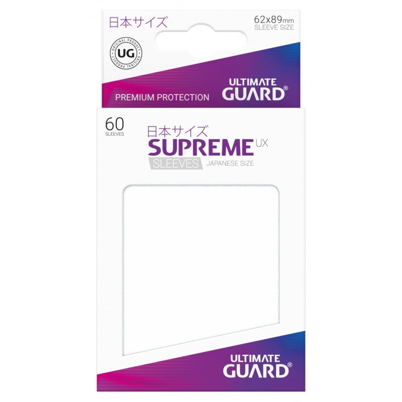 Ultimate Guard 60 Supreme UX Sleeves Japanese Size Matte Red UGD010601 TCG YGO for sale online