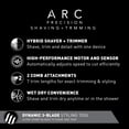thumbnail image 5 of Panasonic Hybrid Wet Dry Shaver, Trimmer & Detailer for Men with Two Trim Attachments - ES-LL41-K, 5 of 13