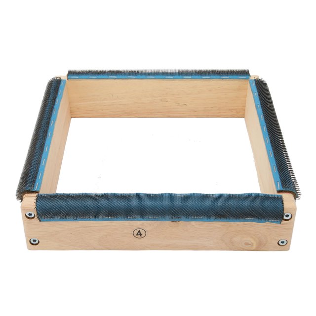 Punch Needle Frame, Solidwood Sturdy Stable 9.8in Wide Embroidery Strip Frame With Screws For DIY
