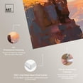 thumbnail image 3 of Canyon View Canvas Print Landscape Wall Art by Art Remedy, Gallery Wrapped, 15 x 10, 3 of 5