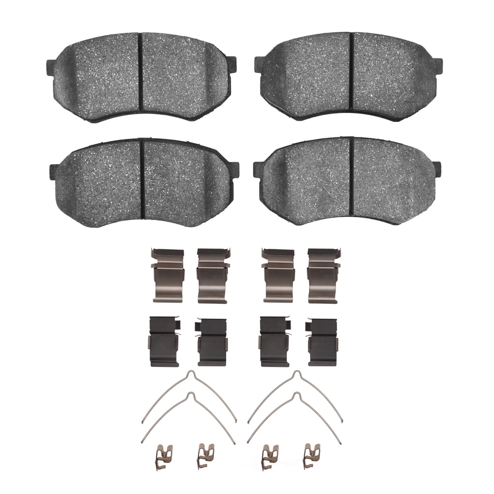 Dynamic Friction Company 1551-0433-01 DFC 5000 Advanced Brake Pads - Ceramic and Hardware Kit - OE