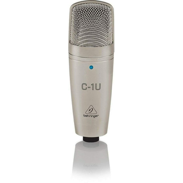 Micrófono USB de condensador para estudio Behringer C-1U con software
