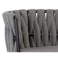 thumbnail image 6 of Home Square Sarai 30" Fabric and Steel Barstool in Koala Gray/Black - Set of 3, 6 of 8