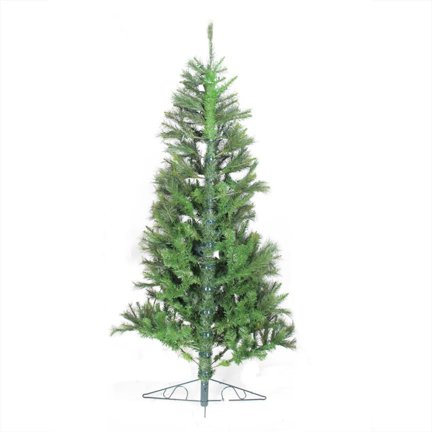 7 5 Pre Lit Canyon Pine Artificial Half Wall Christmas Tree Clear 7 5 Pre Lit Canyon Pine Artificial Half Wall Christmas Tree Clear Lights