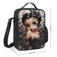 thumbnail image 2 of Betty boop Lunch Boxes Military Grade Durability, 600D Oxford Fabric with Reinforced Corners & Stress Points, 2 of 5