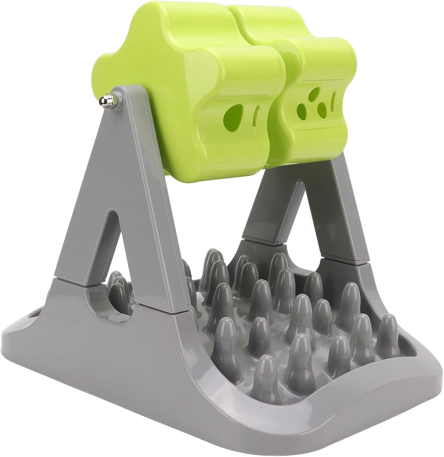 Pet Slow Feeder, Interactive ABS Dog Food Dispenser for Rolling and Falling Snacks, Slow Eating Dog Bowl Interactive Dog Cat Food Puzzle Toy for Small Medium Dogs