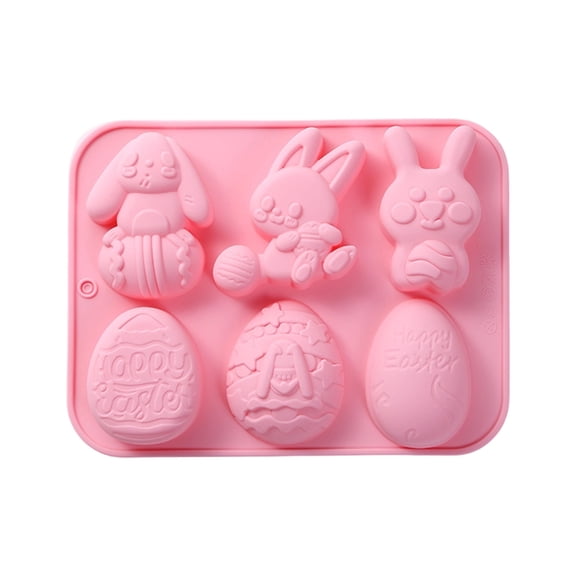 Easter Bunny Cake Molds, Fun Silicone Baking Molds, Easy Release and Cleanup, Perfect for Easter Desserts, Ideal for Home Bakers