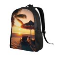 thumbnail image 2 of Fotbe Hawaiian Sunset Beach Travel Laptop Backpack, Business Slim Sturdy Laptops Backpack, Water Resistant College School Computer Bag Gift for Men & Women Fits 15.6 Inch Notebook, 2 of 8