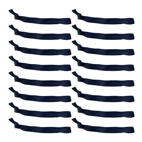 30pcs Men Hair Ties Elastic Knotted Hair Bands No Crease Hair Ties Ponytail Holder