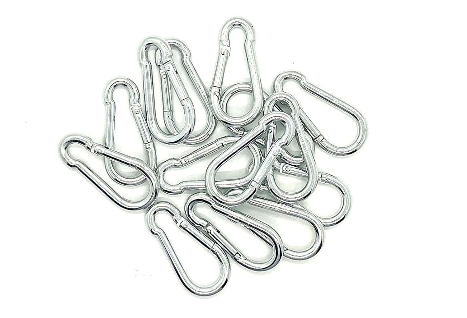 Spring Hooks, Snap Hooks, Carabiners 3/16", 1/4", 5/16" & 3/8" (100, 1