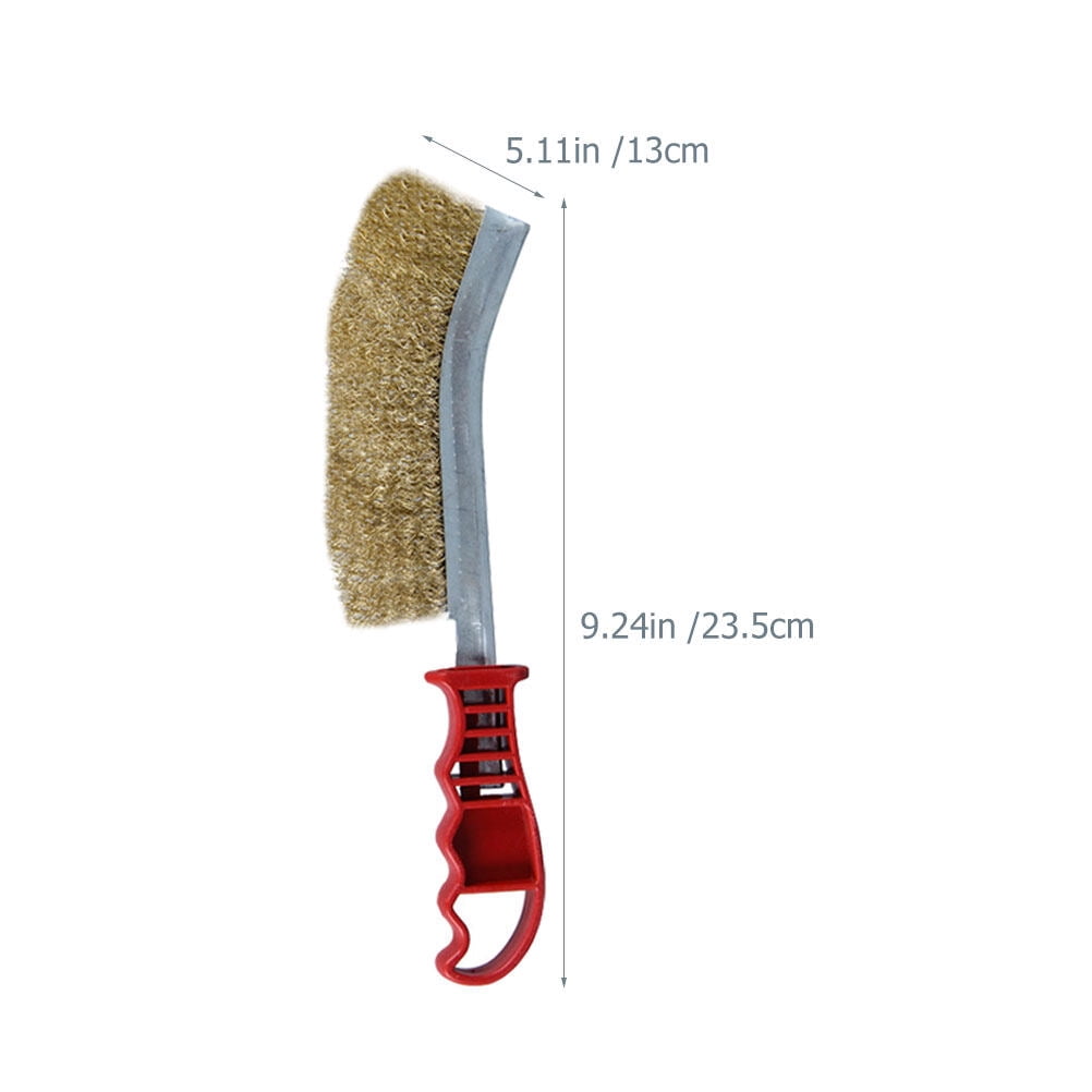 3 Pieces Grill Grate Cleaner Gas Cleaning Scrubber Wire Brush Easy-to-use