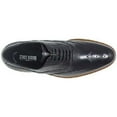 thumbnail image 3 of Stacy Adams Men's Dunbar Antiqued Leather Black Wingtip Oxford 25064-001, 3 of 7