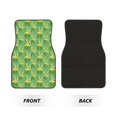 thumbnail image 2 of Fuzoiu Cartoon Frog And Lotus Leaf Print Carpet Floor Mats for Car,Car Foot Mat Set,Universal Fit 4 Piece Mat Pad Set,Fits Most Cars Trucks Vans Sedans SUV Auto Carpet Mat Se, 2 of 7