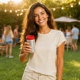 thumbnail image 4 of Plastic Can Covers (Pack of 12) Reusable Drink Can Toppers for 12 oz Standard Cans, Leak-Proof Lid Protectors for Soda, Beer & More, 4 of 7