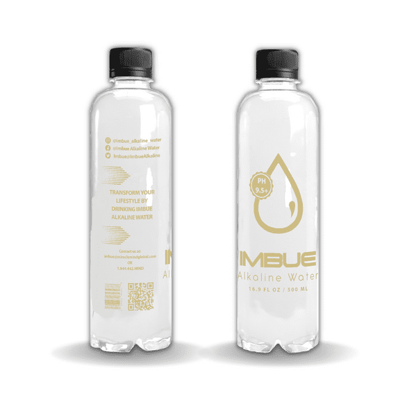 24 Pack - 500 ml Imbue Alkaline Water