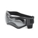 thumbnail image 2 of Cool pet goggles (black), dog sunglasses, UV-resistant goggles, windproof puppy goggles, adjustable flexible straps, suitable for small and medium-sized dogs, 2 of 5