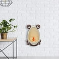 thumbnail image 6 of Xloro Frog Design Wall Mounted Urinal Splash-Proof Potty Training Device with Aiming Target Removable Pee Bowl for Bathroom Toilet Wall Installation Home Use (1Pc 6"x11"), 6 of 6