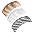 thumbnail image 2 of KAKOWELY Plastic Headdress Comb 6pcs Plastic Comb Headdress Simple Decor Comb Headdress for Woman Lady Girl (Black, Coffee, Transparent, Each Color Has 1pcs), 2 of 3