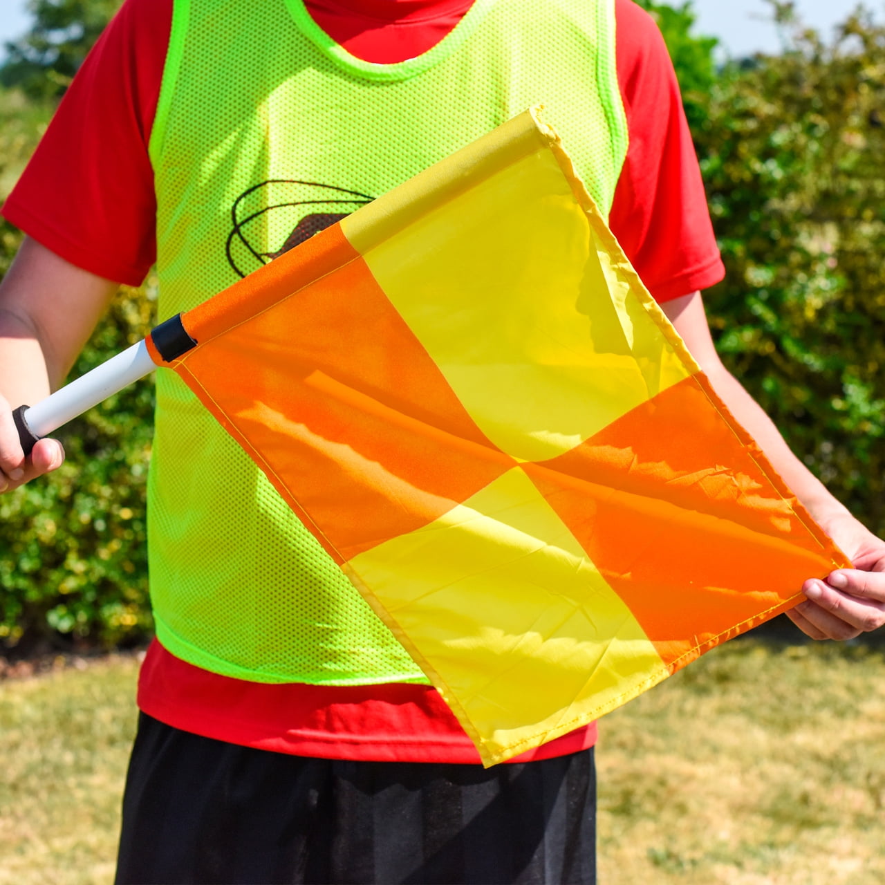 FORZA UEFA Linesman Flags – Ultimate Professional Soccer Referee Flags to Enhance Your Club’s Game Play with Precision