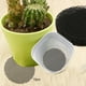 thumbnail image 3 of ZPSHYD Almohadillas Redondas De Malla para Macetas, Paquete De 10 Redes De Drenaje Duraderas, Negras, Ideales para Jardinería Y Plantas En Macetas(8cm), 3 of 5