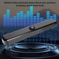 thumbnail image 4 of Reproductor De Música, Con Altavoz Dual, Altavoz Subwoofer Multimedia Doble Sobrealimentado A Tierra, Para Computadora, Teléfono Móvil, PC, 4 of 7