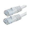 thumbnail image 1 of Monoprice - Patch cable - RJ-45 (M) to RJ-45 (M) - 14 ft - UTP - CAT 5e - booted, snagless, stranded - white, 1 of 2
