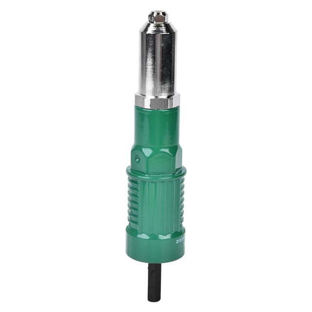 Herramienta Neumática, Pistola Remachadora Eléctrica Para Tuercas, Empuñadura Cómoda Para Taladro De Litio Para Taladro De Torsión ANGGREK Rivet Tool
