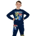 thumbnail image 3 of Transformers Boys Sweatshirt And Joggers Set Blue Sizes 4 - 10, 3 of 5