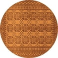 thumbnail image 1 of Ahgly Company Indoor Round Persian Orange Traditional Area Rugs, 3' Round, 1 of 1