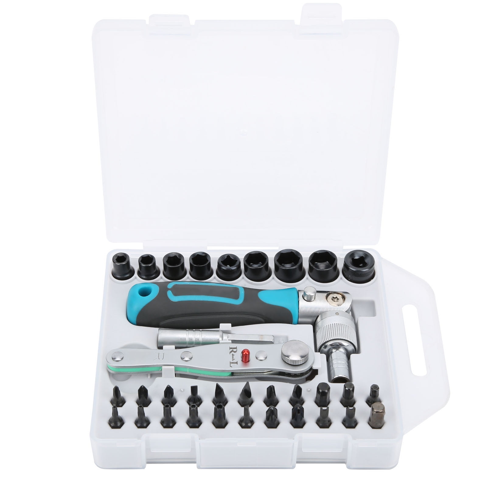 Ratchet Screwdriver Kit, SocketHardware Tools Metric Ratchet