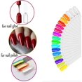 thumbnail image 4 of Tabla de colores de uñas, 50 piezas, uñas postizas, herramientas para practicar uñas, paleta de colores para practicar diseños de uñas... (color natural), 4 of 5